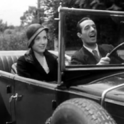 Il primo film di Vittorio De Sica, "Gli uomini che masclazoni" (1932). Siamo agli albori del cinema